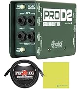 Amazon.com: Radial Engineering ProD2 Passive Stereo DI Box Bundle